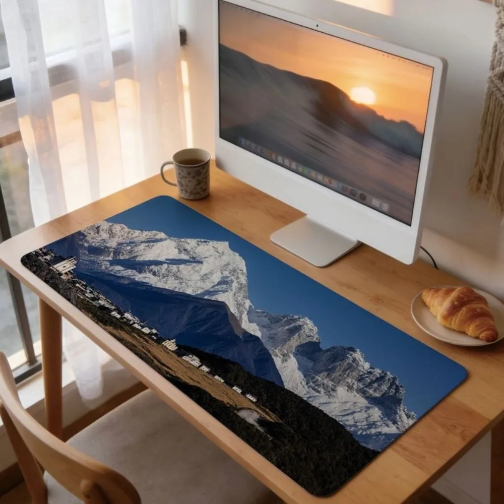Tapis de table esthétique, magnifique tapis de souris gaming sur le thème des paysages, organiseurs de bureau et plateaux, tapis de souris grande taille