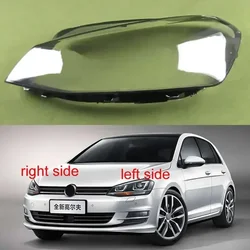 For Volkswagen VW Golf 7 MK7 GTI 2014 2015 2016 2017 Front Headlight Cover Headlamp Lamp Shell Mask Lampshade Lens Plexiglass