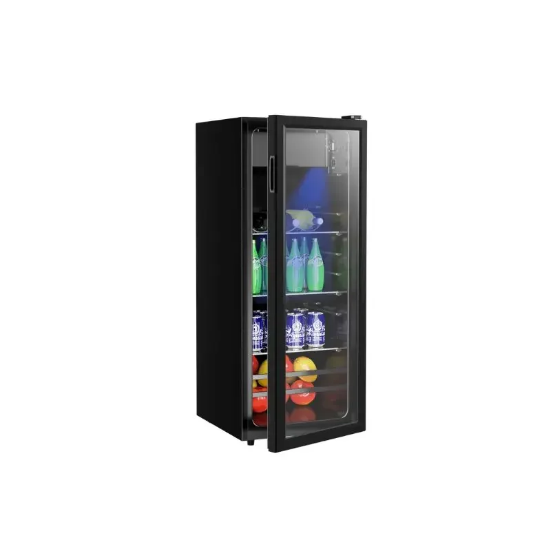 SC-118 118L Mini Beverage kühler Minibar Einzel glastür Kleiner Kühlschrank Kühlschrank for Haus and Hotel