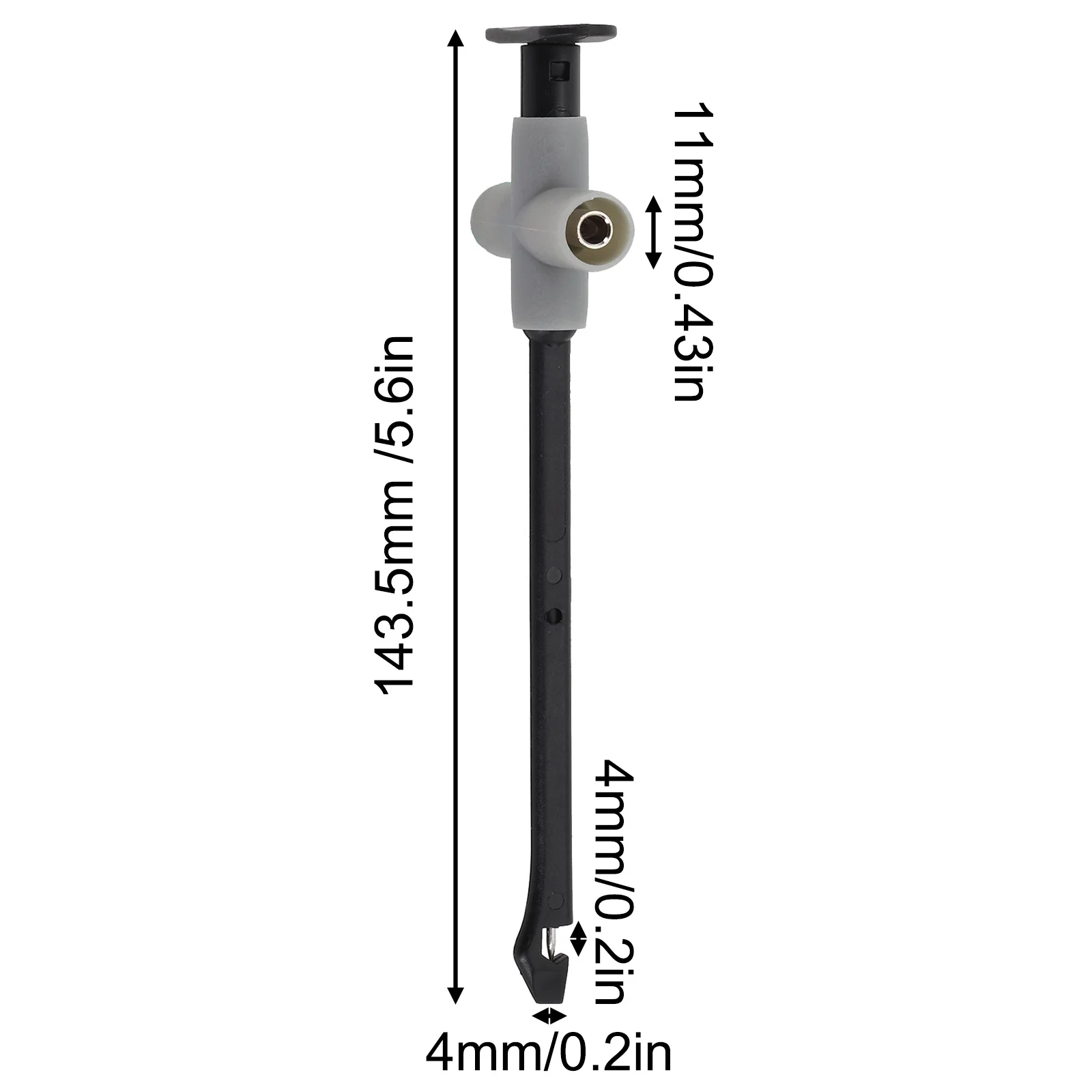 Maintenance Tasks Puncture Probes 4mm Socket Test Probes Power Tool Accessory 143mm Cable Testing Industrial Field Testing