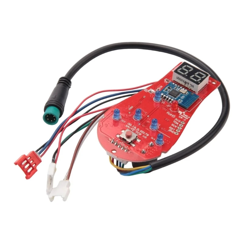 Advanced Scooter Electronics Package Control Module with 36V Motherboard, Instrumentation, Lighting for 8.5inch Scooters