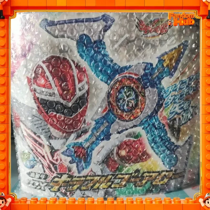 

Genuine In Stock Bandai Dx Mashin Sentai Kiramager Saikou Kiraful Go Prop , Super Sentai Power-Up Cosplay Prop Toy Fans Gift