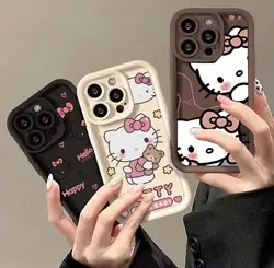 Sanrio Hello Kitty Star Case For Xiaomi POCO M6 M3 Pro F3 F5 X5 F4 14T 12T 11 Lite Cover Soft Funda Silicone