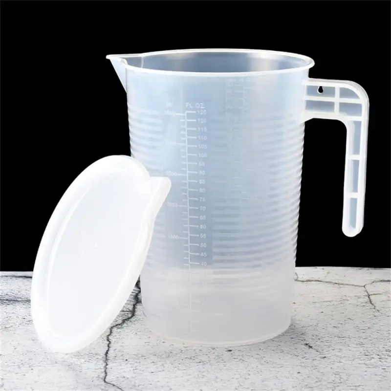 Home Baking Tool Multi-spec Plastic Measure Cup Dependable Plastic Baking Measuring Cup Scale Measure Cup Baking Essential