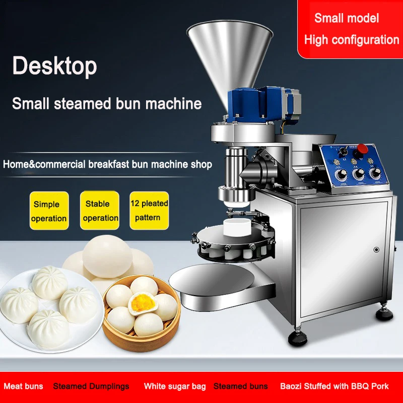 Commercial Steamed Stuffed Bun Machine Stainless Steel Baozi Making Machine Steamed Stuffed Bun Forming Maker