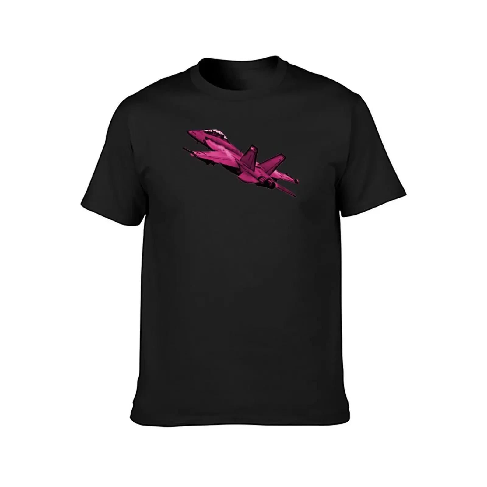 F/A-18 T-Shirt blacks plus size tops tshirts for men