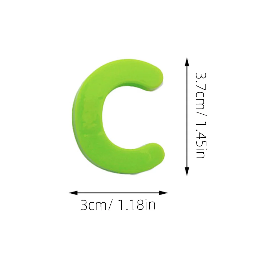 1 セット磁気冷蔵庫教育アルファベット数字ステッカーカラフルな数学学習デカール子供用冷蔵庫装飾