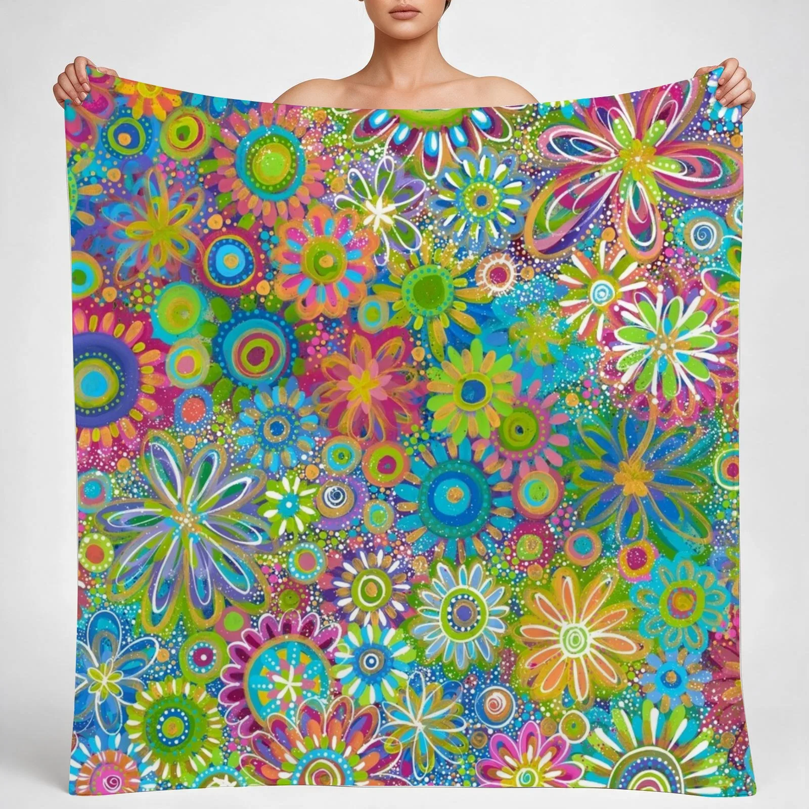 A Spirit Of Wonder Throw Blanket couch cozy soft plush fuzzy picnic outdoor blanket