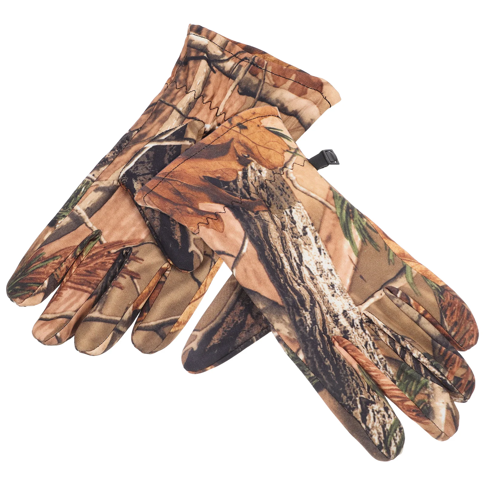 

2pcs Men's Warm Waterproof Hunting Gloves Fleece Lined Camouflage Outdoor Gear for Ski Cycling Cold Weather Snow Sport