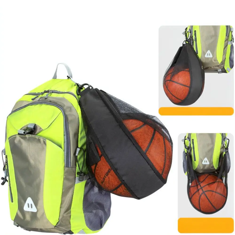 Outdoor Soccer Ball Storage Bag Portable Basketball Carrying Pack Volleyball Equipment Organizer Adjustable Crossbody Strap