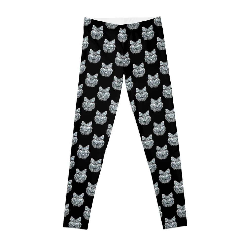 

Winter wolf Leggings Sweatpants workout shorts Womens Leggings