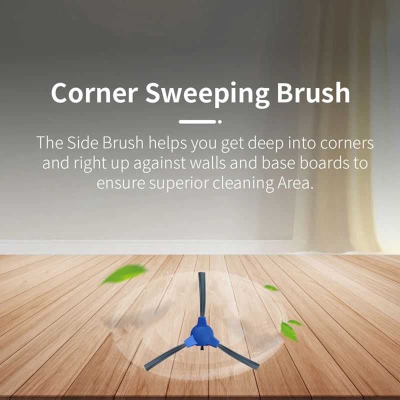 Main Side Brush Hepa Filter Vacuum Cleaner Accessories Blue-White For Cecotec Conga 2290 Ultra 05661 Robot Vacuum Cleaner