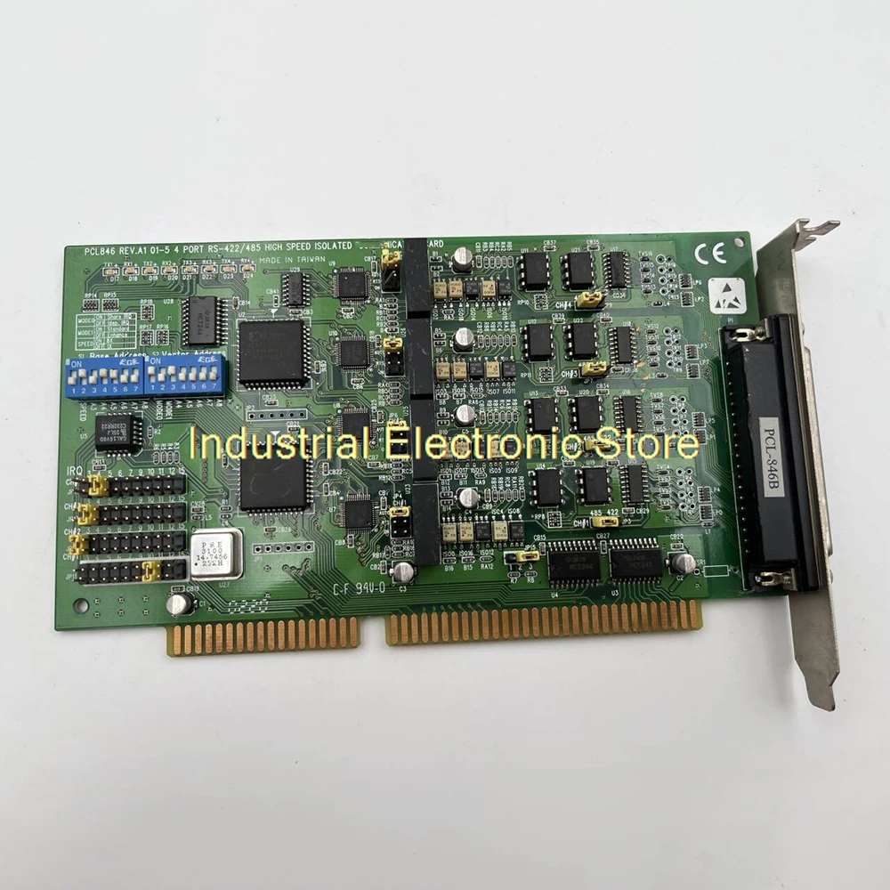 For Advantech 4 Port High-Speed Data Acquisition Card PCL-846 REV.A1