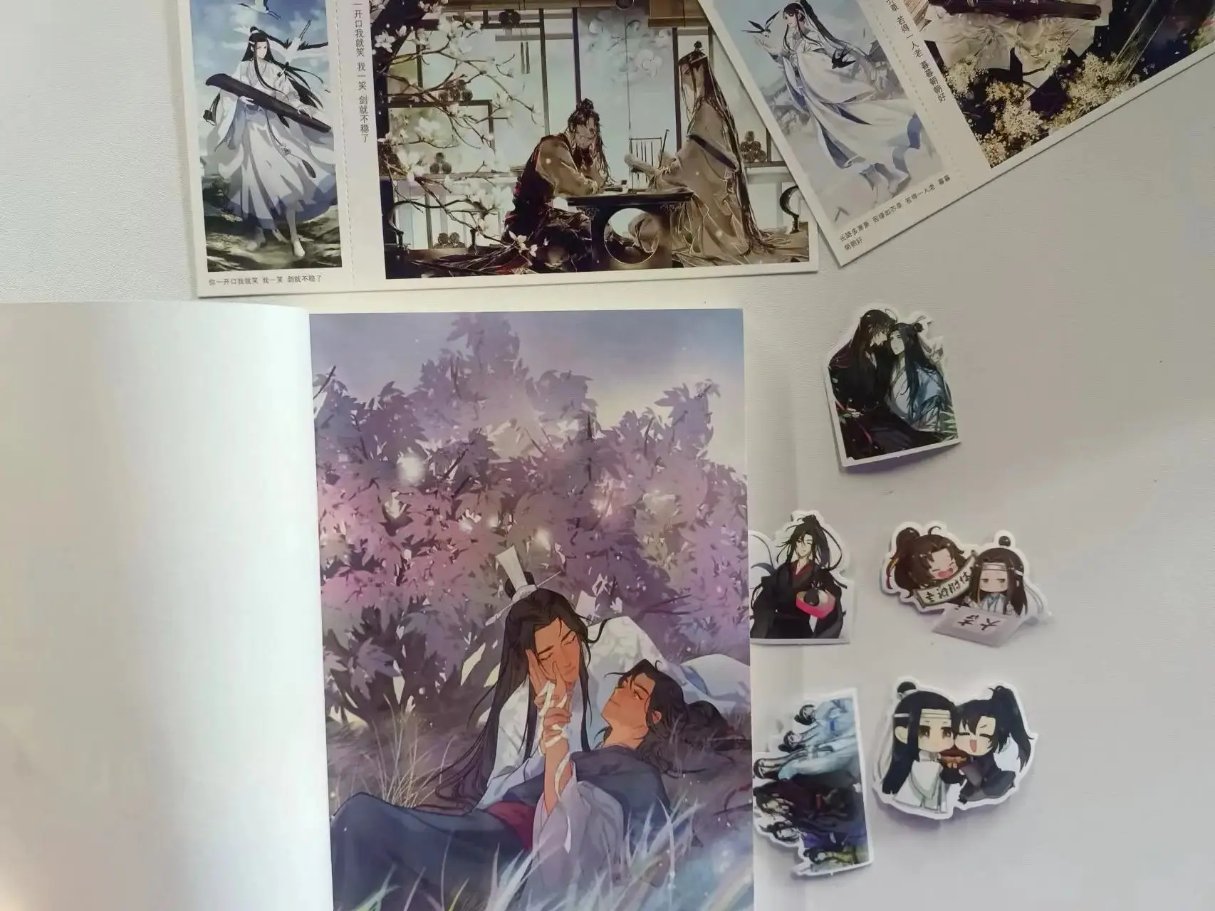 Imagem -02 - Grão-mestre dos Livros de Cultivo Demoníaco Romance de mo Dao zu Shi Vol Quadrinhos Manga Inglês Mdzs