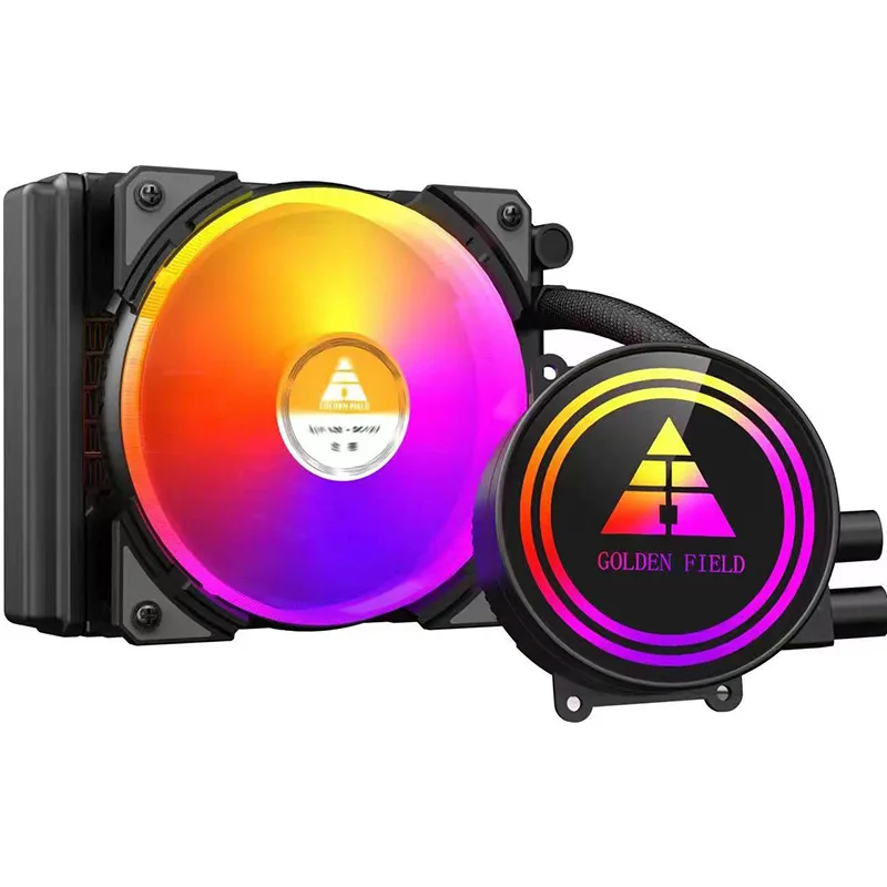 Adatto per Jinhetian Blue Ocean radiatore raffreddato ad acqua integrato 120/240/360 Symphony rgb set di ventole CPU silenziose