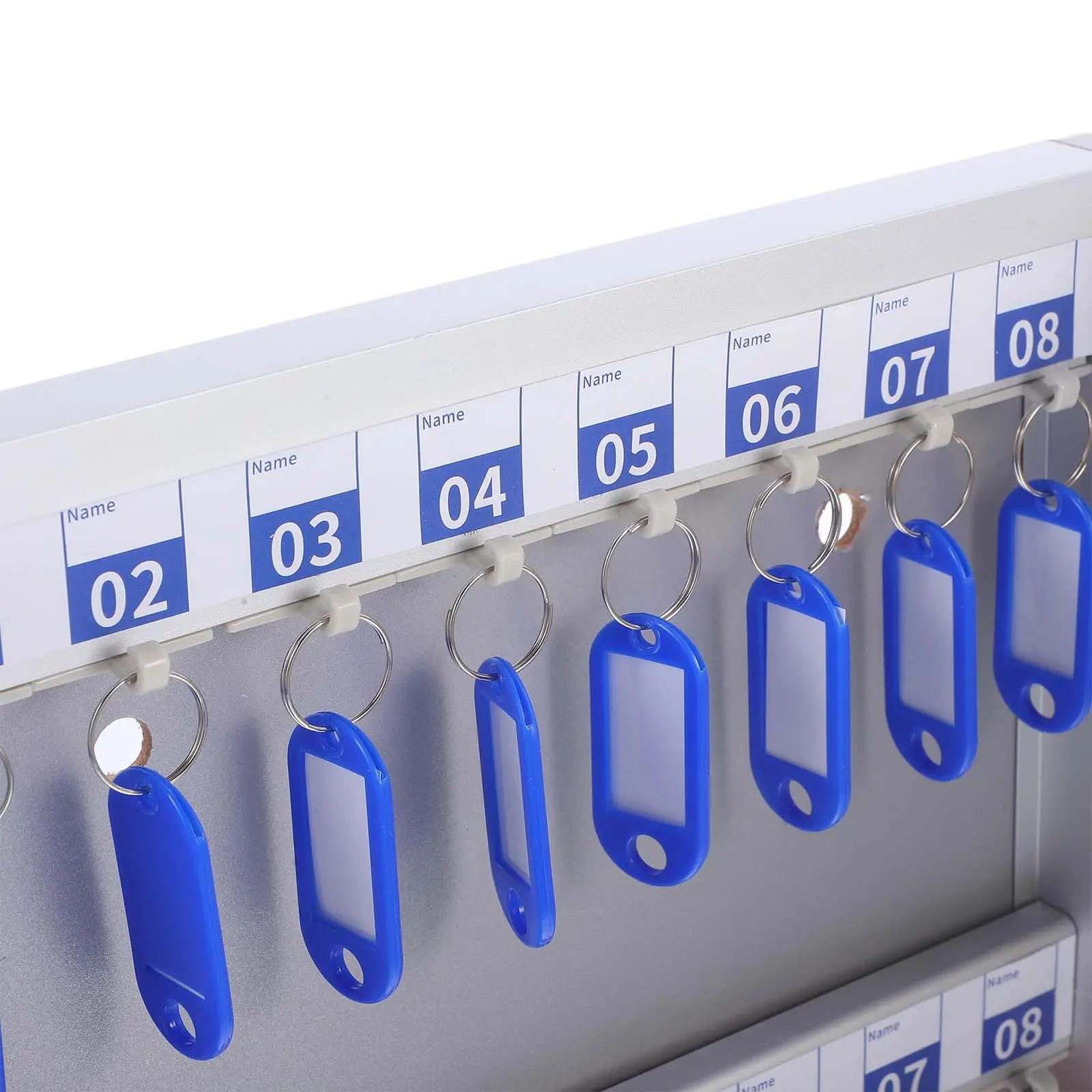 1Set 24-Bit Keys Box Wall Mount Key Management Cabinet Secure Lock Design Large Capacity Wall Key Organizer for Household Office