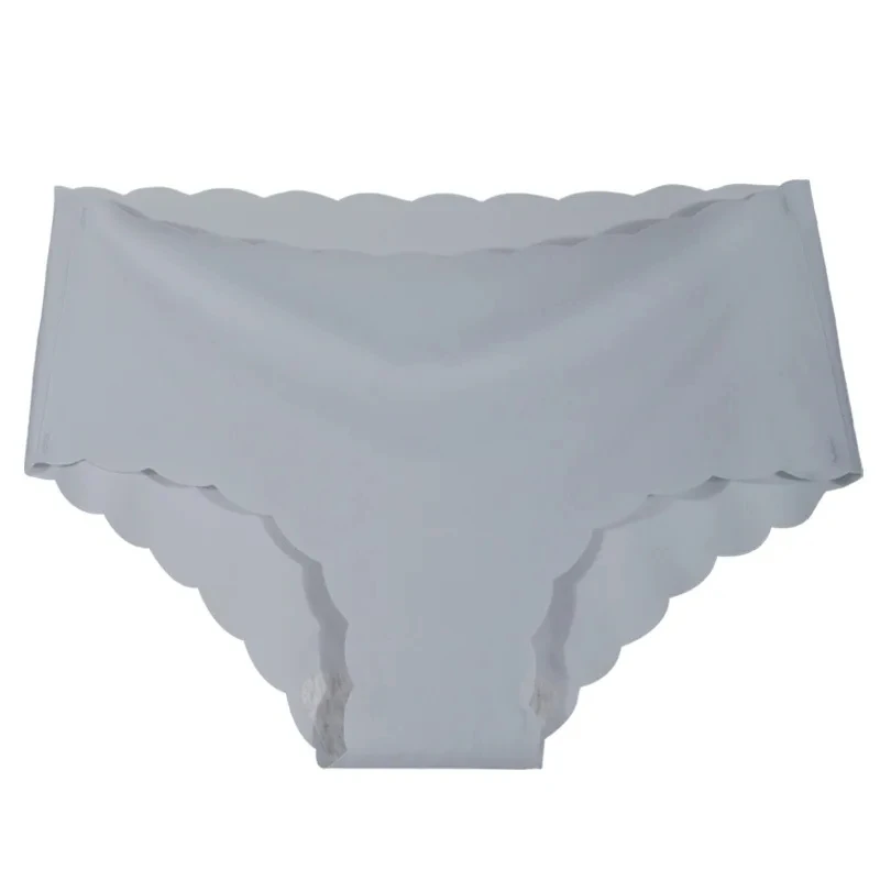 Ice injPanties-Culotte une pièce pour femme, mi-audio, entrejambe en coton, sans couture, slip sexy pour femme, japonais