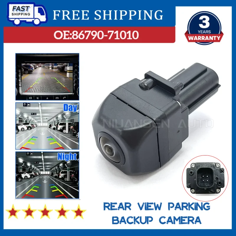 

86790-71010 New Car Reverse Rear View Backup Parking Camera Replace For 2011-2021 Toyota Fortuner 8679071010