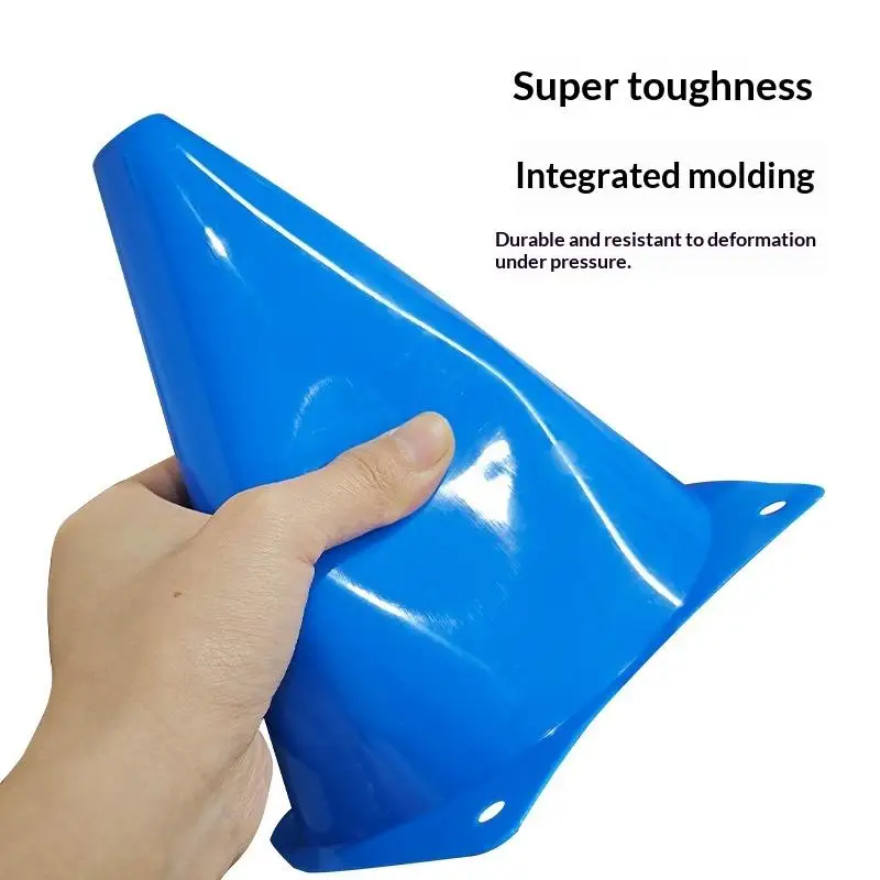 Sportmarkierungskegel für Jugendliche, 10 Stück, 18 cm, Trainingskegel für Fußball, Agility-Übungen, Outdoor-Übungsausrüstung – Detail 5