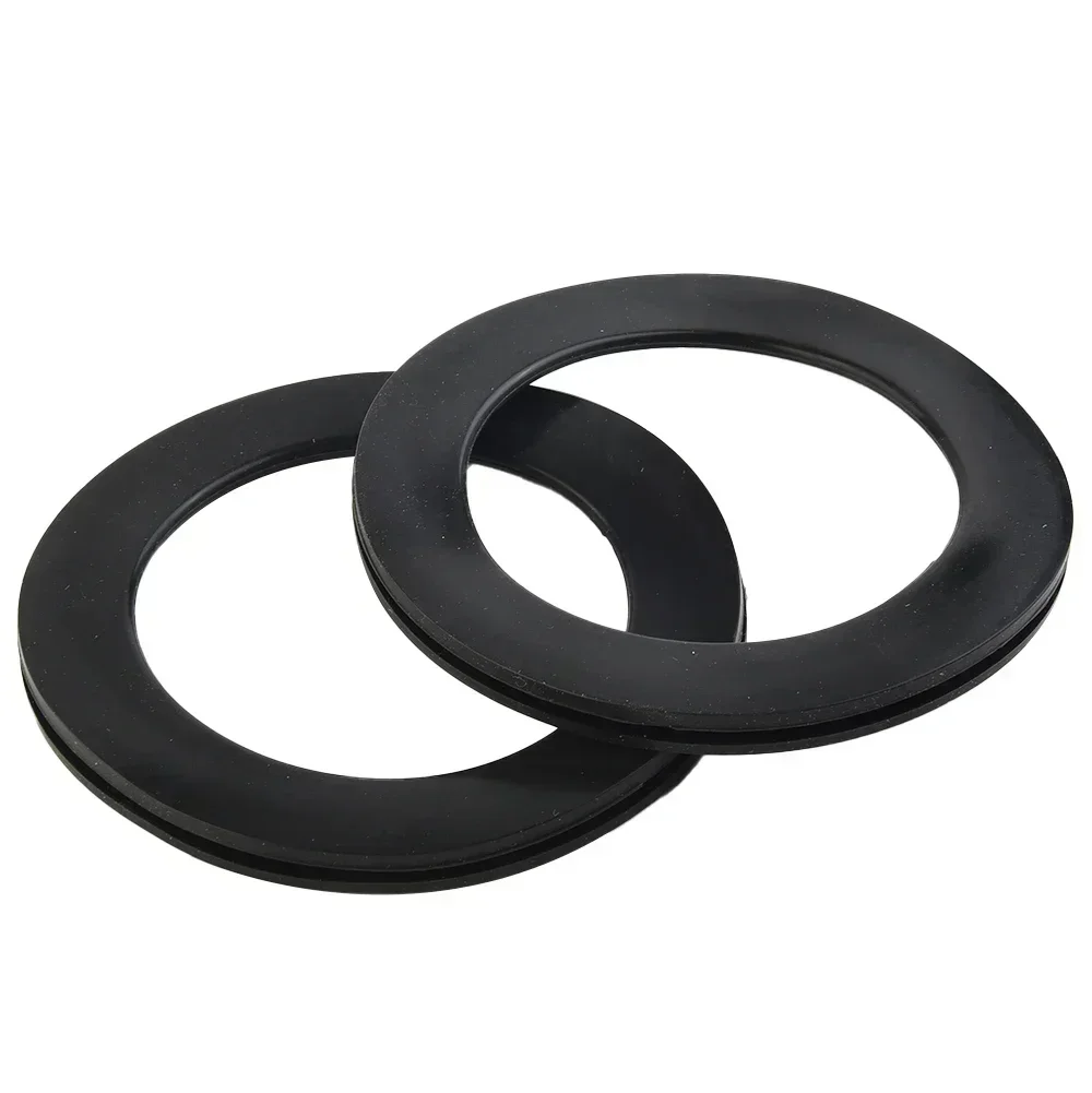 Seal Toilet Flush Ball 10cm Diameter 2pcs 385311658 Black RV Toilets Replacement Gasket For Dometic 300 310 320