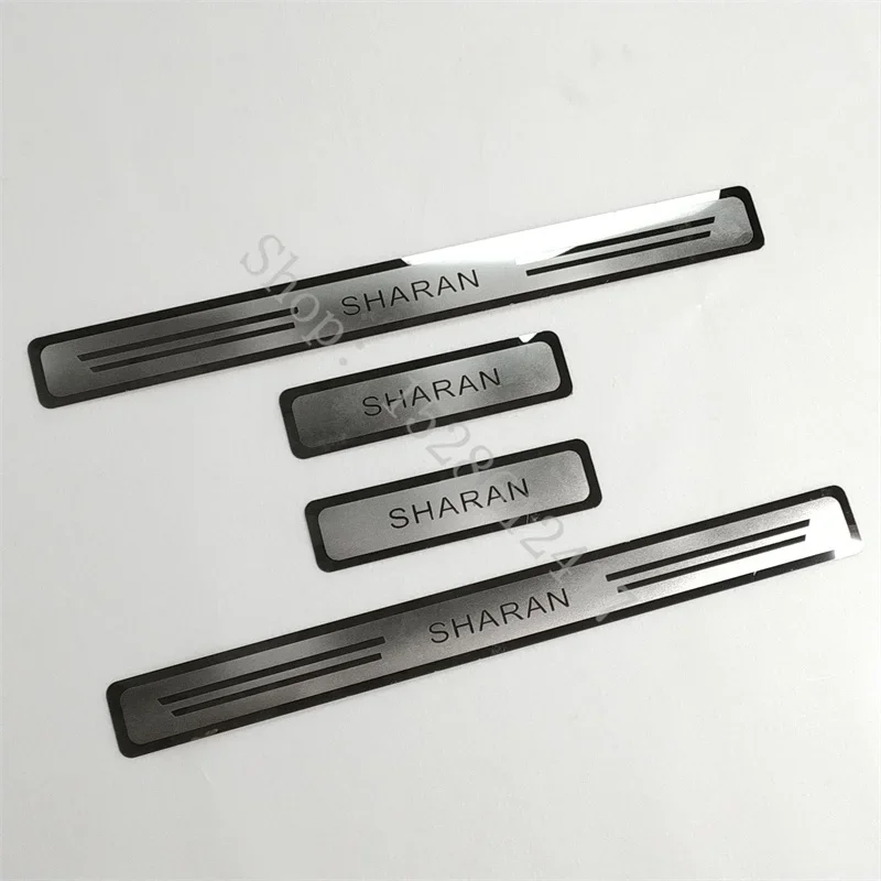 Car Accessories For VW/Volkswagen Sharan 2012 2013 2014 -2020 Scuff Plate/Door Sill Door Sill Scuff Plate Welcome Pedal