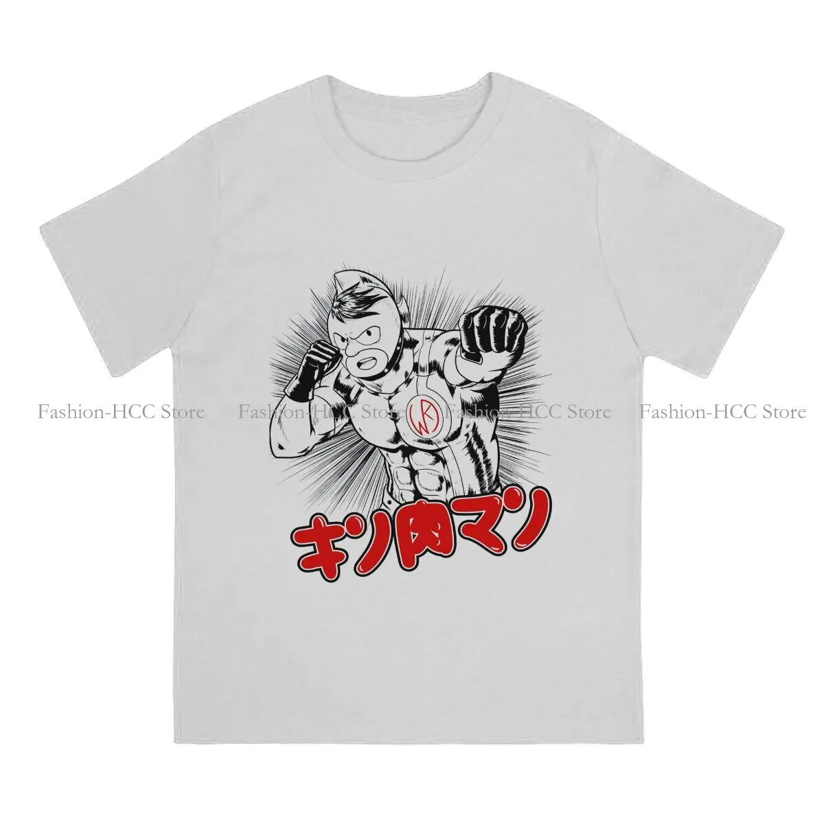 The Ultimate Chojin Hip Hop Polyester TShirt Kinnikuman Anime Style Tops Comfortable T Shirt Men Tee