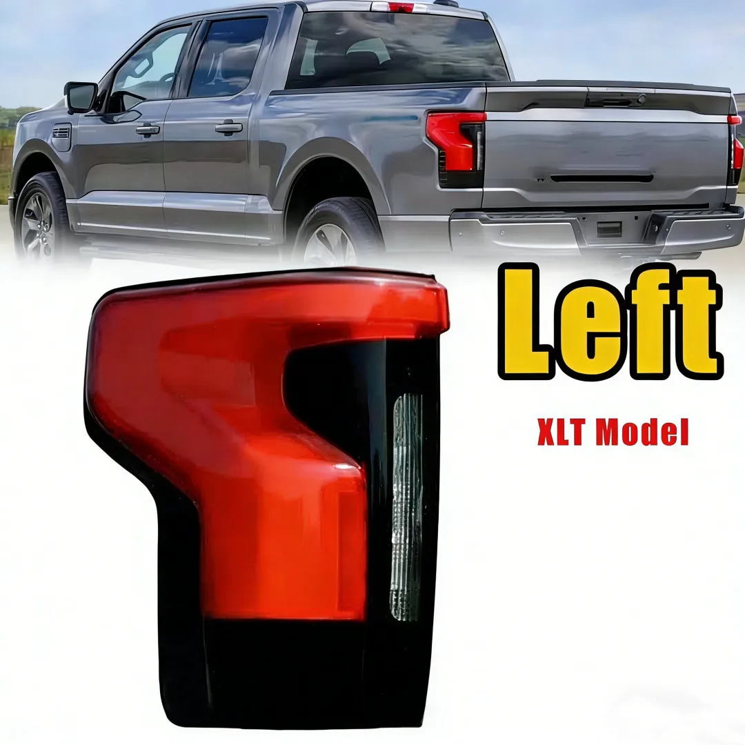 

Left Tail Light for 2022 - 2024 Ford F150 Lightning XLT LED Rear Tail Light -