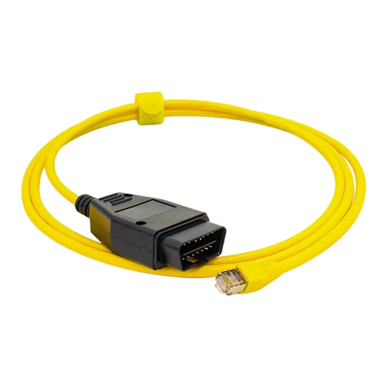 New ESYS Data Cable For-BMW ENET Ethernet to OBD Interface E-SYS ICOM Coding for F-Serie Diagnostic Cable 2M