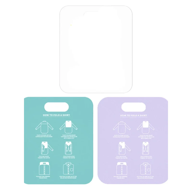 Household Shirt Foldines Folder Laundry Clothes Holderg Board Closet Adult Kids Quick Cloth Bed Sheet Clips