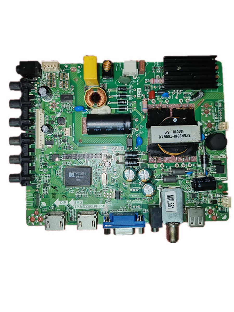 TP.MS3393.PB851 Scheda madre TV tre in uno testata bene
