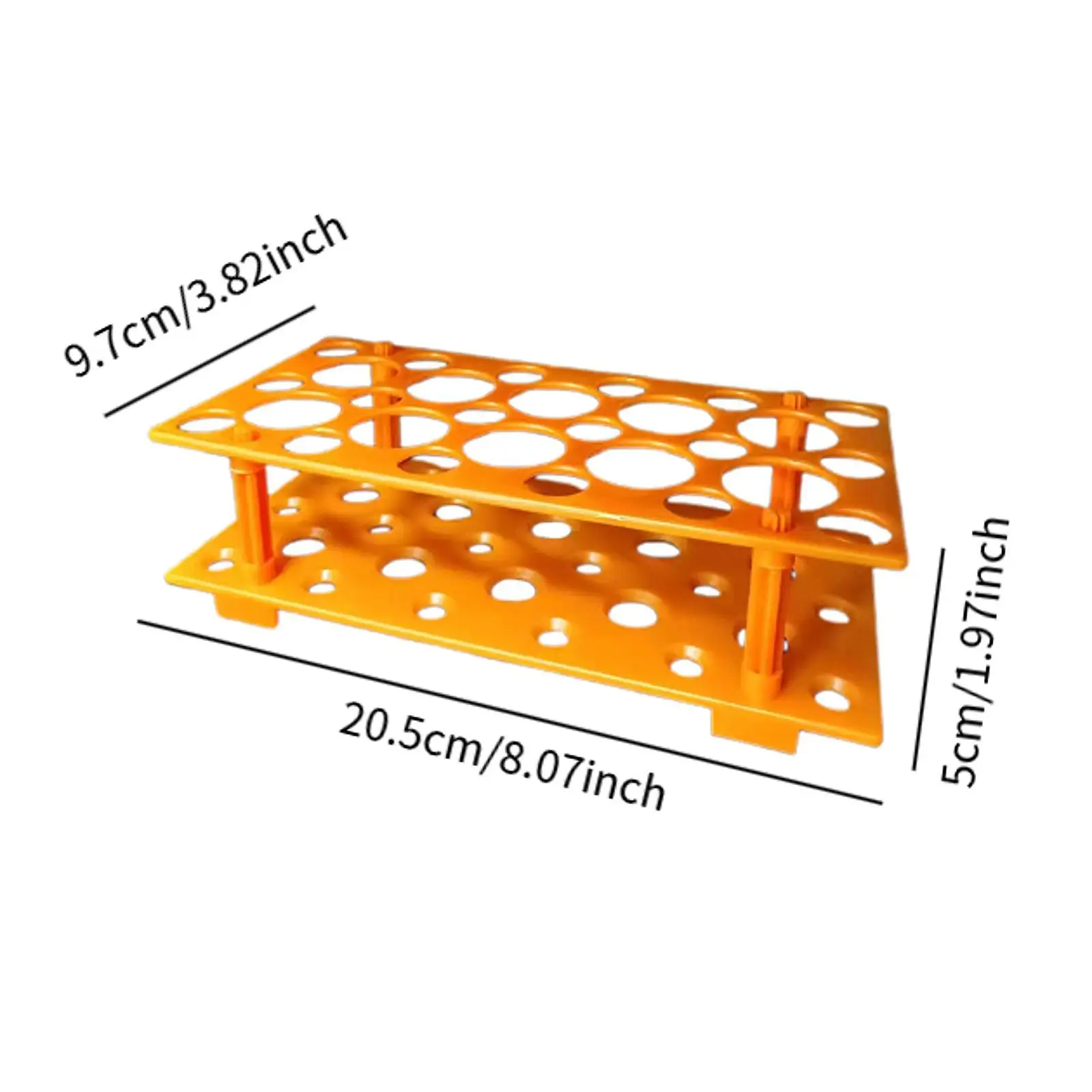 Test Tube Holder Sturdy Sample Collection Tube Holder Easy to Clean Multifunctional Centrifuge Tube Stand for 10ml, 15ml, 50ml