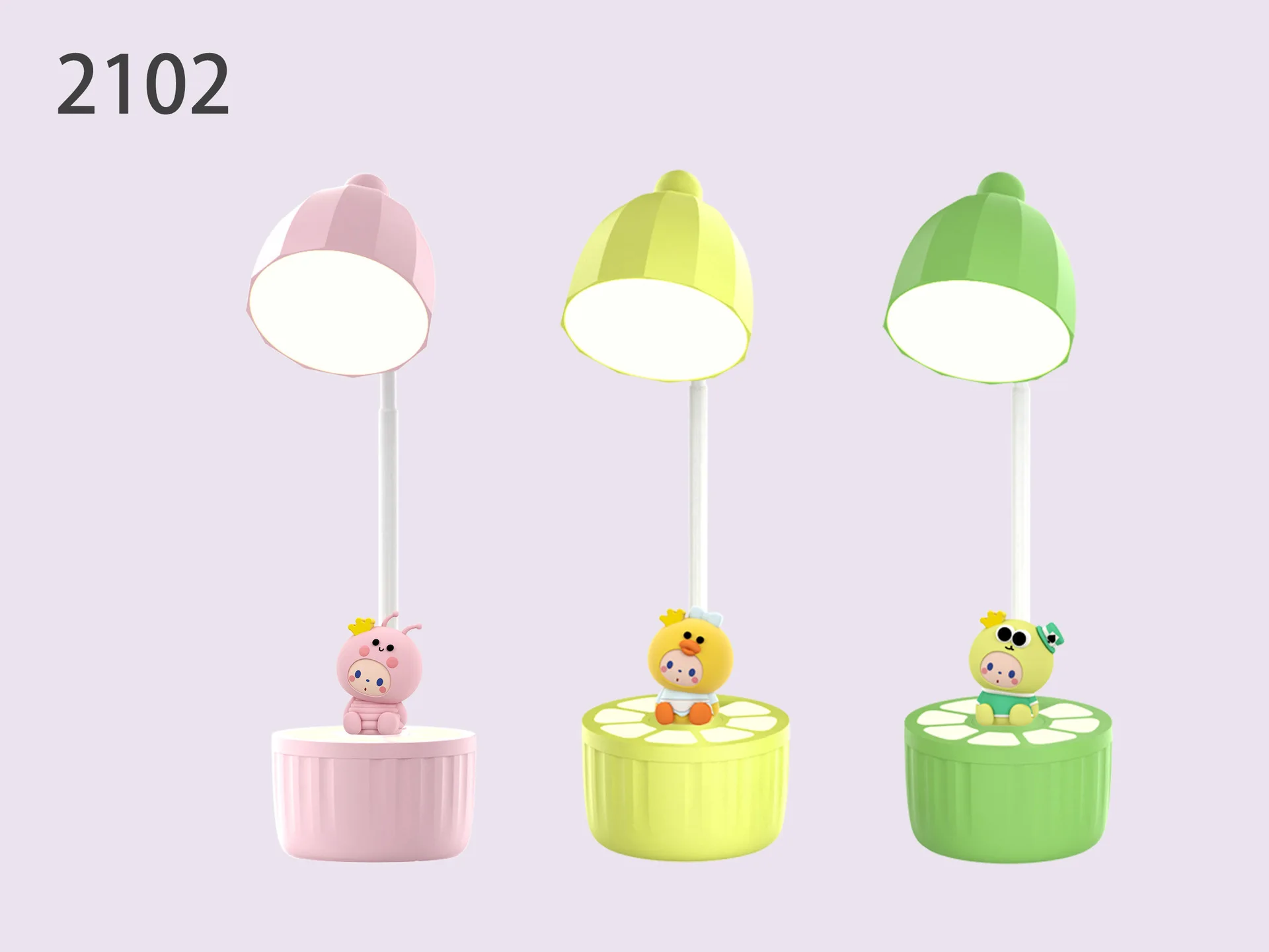 LED Eye Protection Learning Table Light Creative Bedroom Bedside Light Student Dedicated USB Charging Reading Light