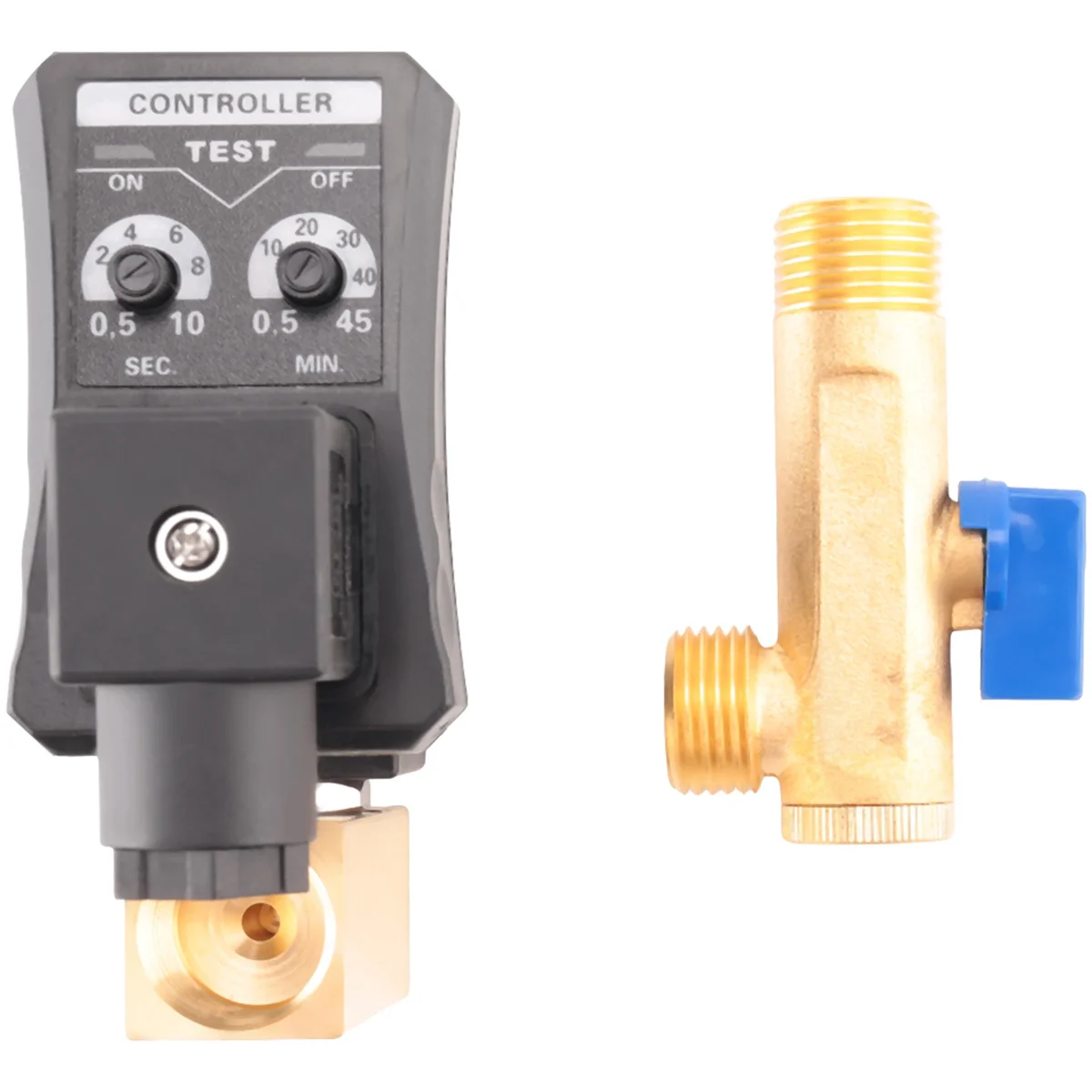 G1/2 DN15 230V Automatic Timed Water Tank Electronic Timed Drain Valve for Air Compressor Condensate Management