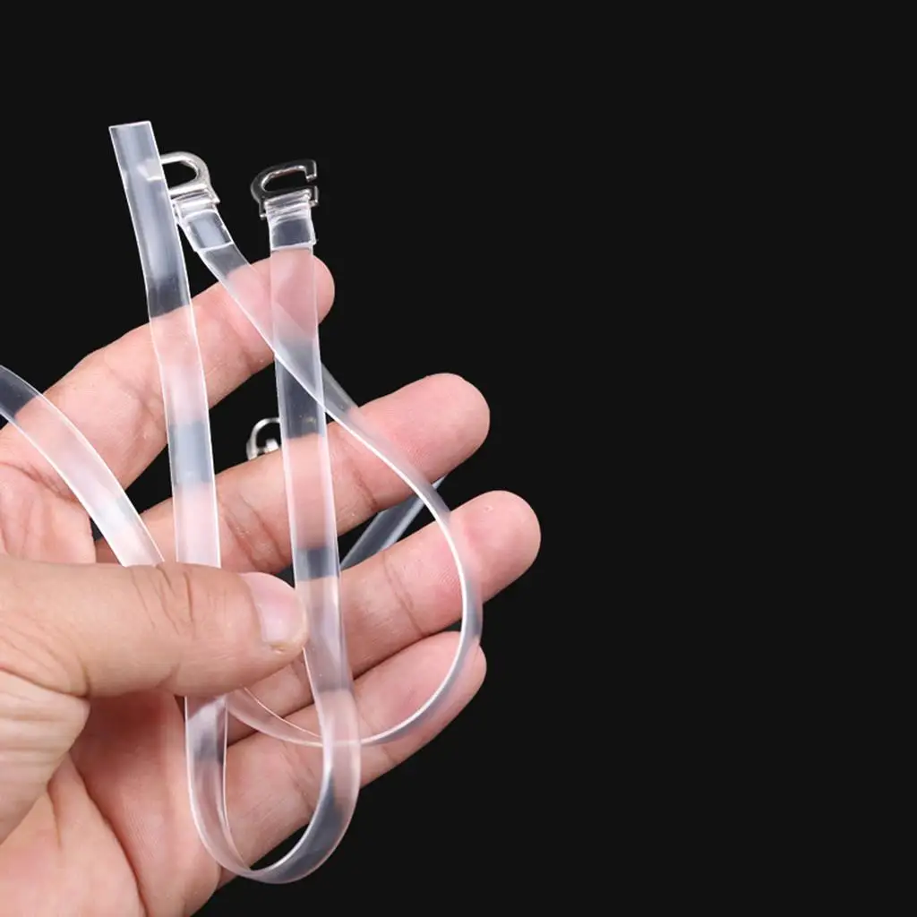 Anti-slip Clear Shoe Lace Extender for Lady Heels Adjustable Band for Loose Shoes Shoe Accessories