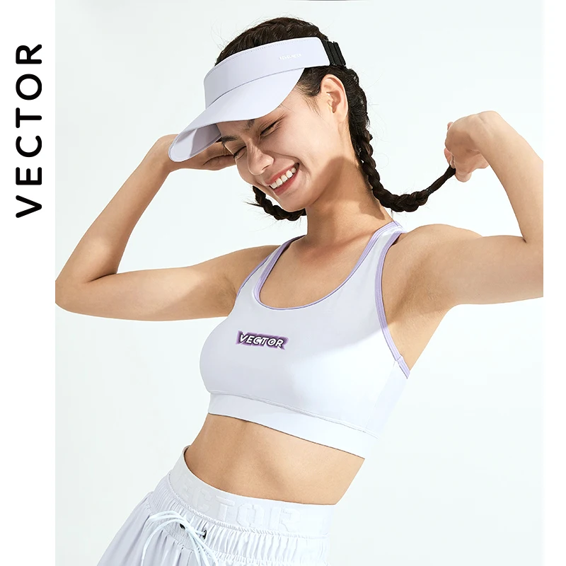 VECTOR Sport Bra for Women Swimming Top Quick Dry Vest Breathable Yoga Fitness Running Bras 2021 Diving Sunscreen Top 2XL