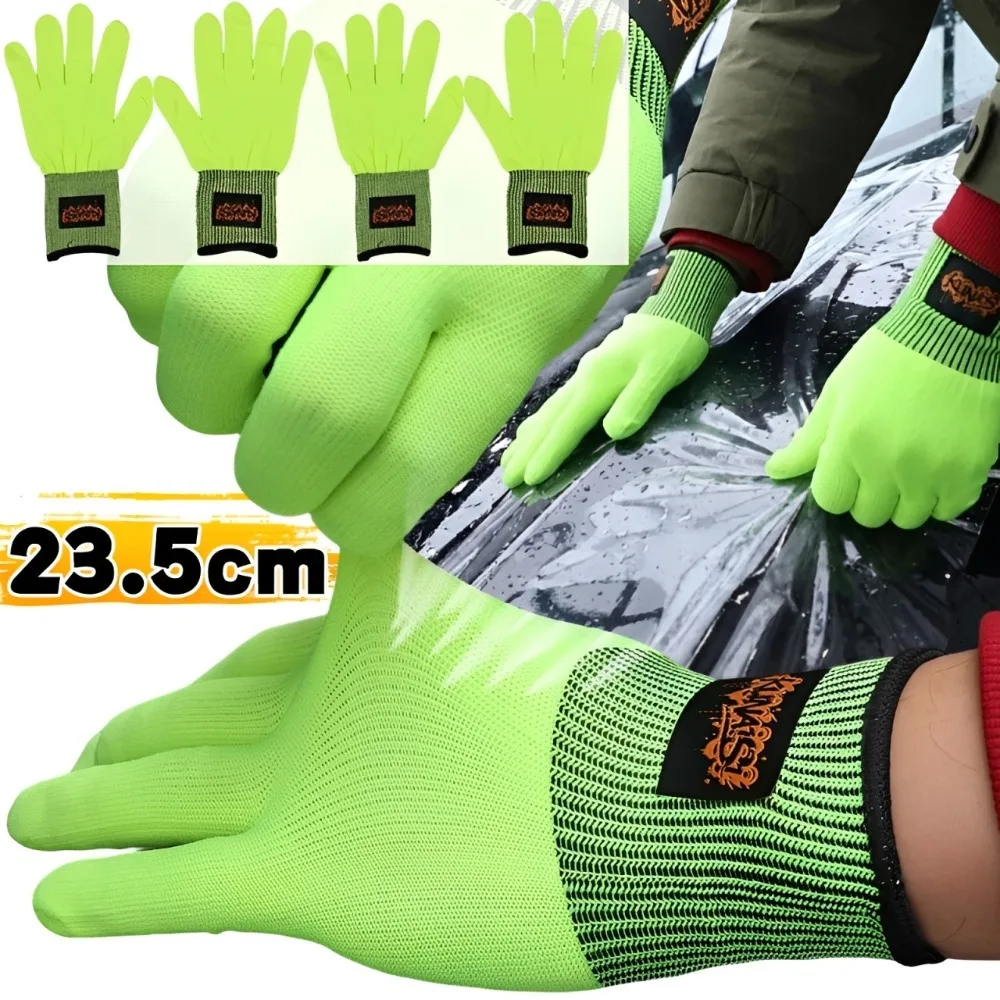 Anti Slip Car Vinyl Wrap Gloves for Window Tinting