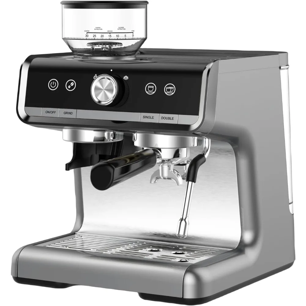 Barista Latte Machine With Removable Water Tank for Cappuccinos or Macchiatos