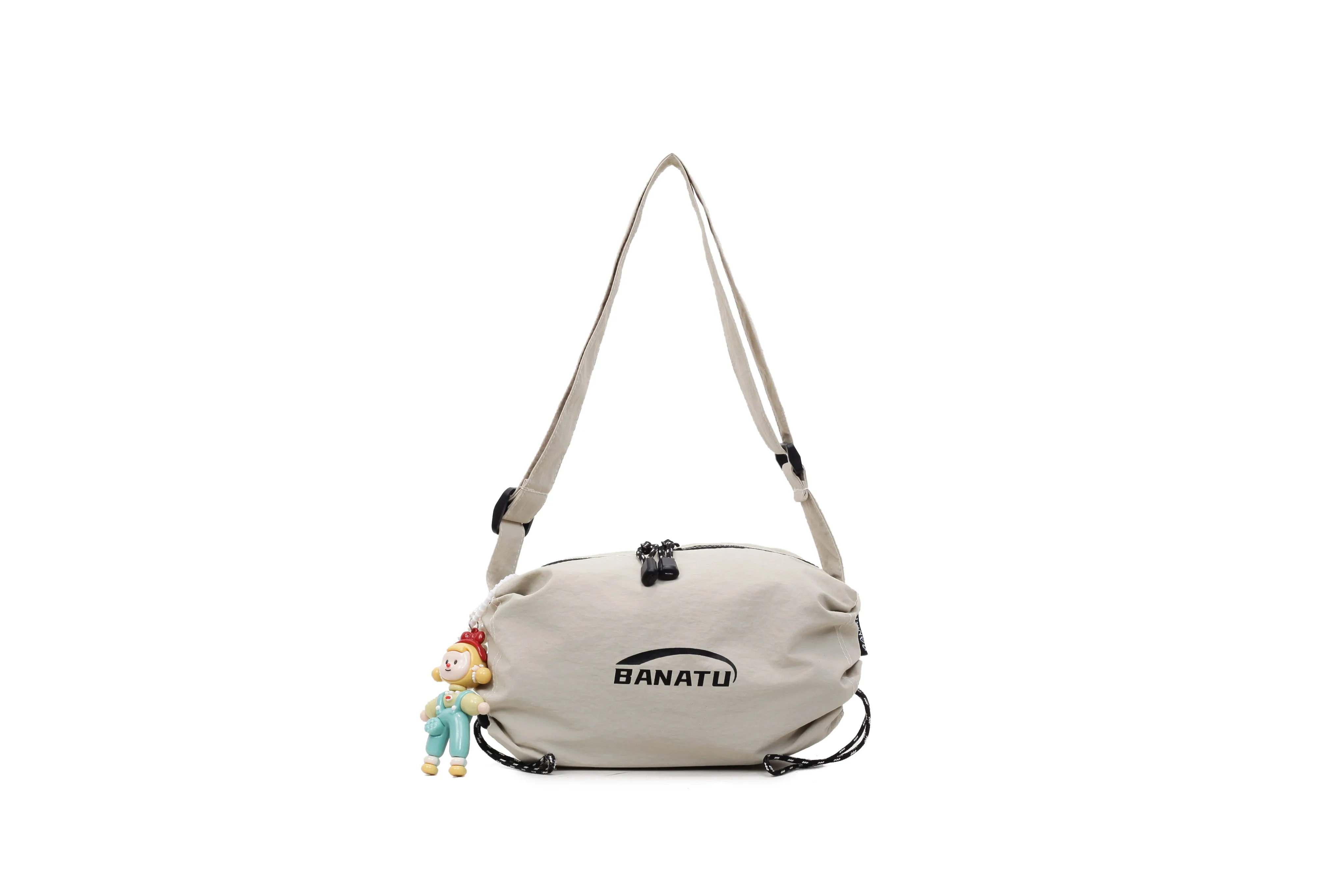 

Women handbags. Leisure Joker jiaozi bag 2025 new temperament commuter nylon Japanese niche lightweight sports crossbody bag