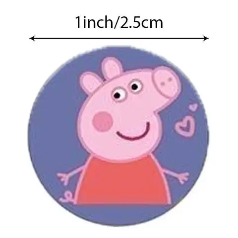 8 best sales Peppa Gris-klistermärke - №5