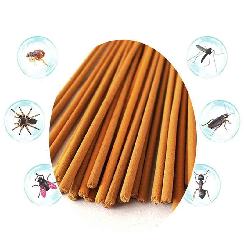 Non Toxic 100% Organic Repellent Mosquito Killer Sticks Outdoor Camping Fishing Essential Insect Repellent Stick