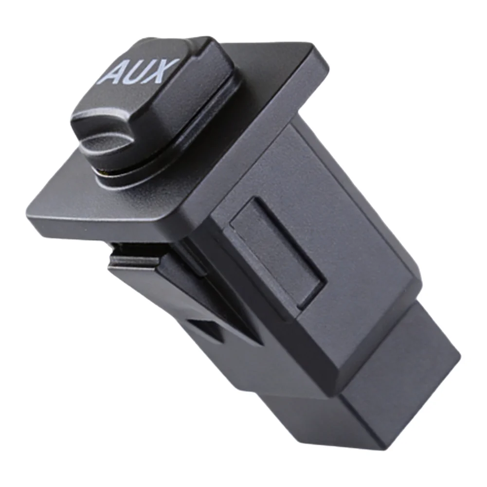 Car Audio Upgrade Car Audio Interface Easy Installation Audio Socket Adapter Wear-resistant Material Practical Audio Solution