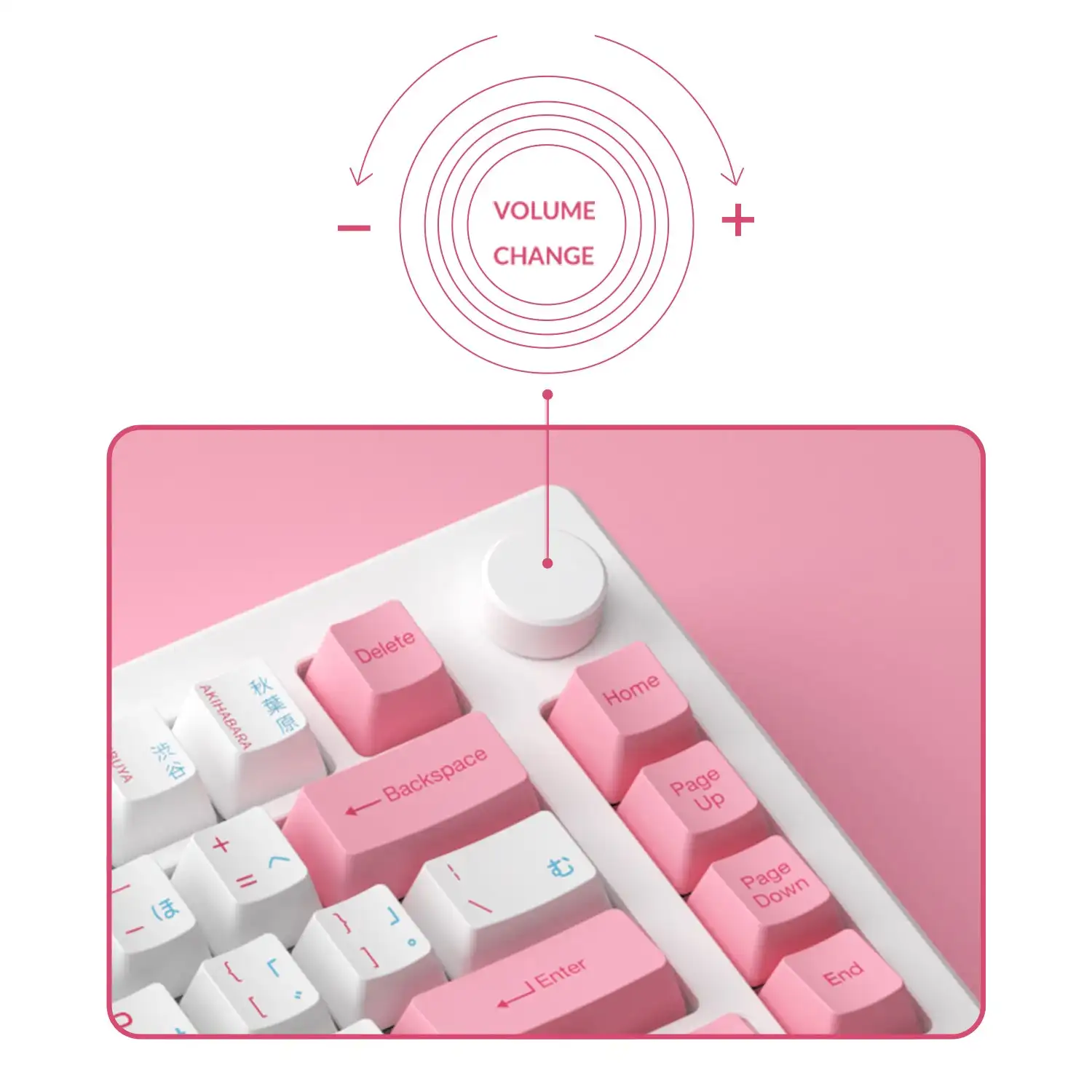 Akko MOD007B HE PC-Gaming-Tastatur mit Magnetschalter, Rapid Trigger, 8K, 75 % RGB, USB Typ C/2,4 G/Bluetooth 5.0, kabellose Tastatur