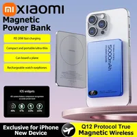 Xiaomi 10000mAh Slim Magnetic Wireless Power Bank PD20W Super Fast Charging Portable External Battery For Magsafe For iPhone New