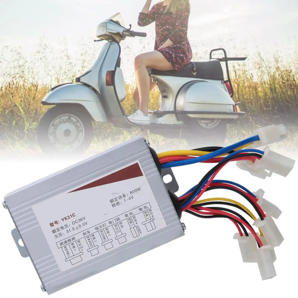 36V 800W DC Motor Controller for Tricycle Scooter - Brush Motor Regulator