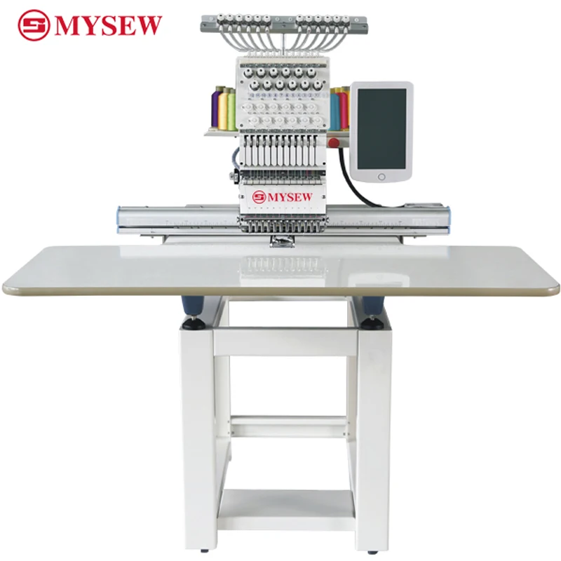 MHS1201(400*600) 12  s Single-head Automatic Industrial Sewing and Embroidery Machine for Hats Clothes