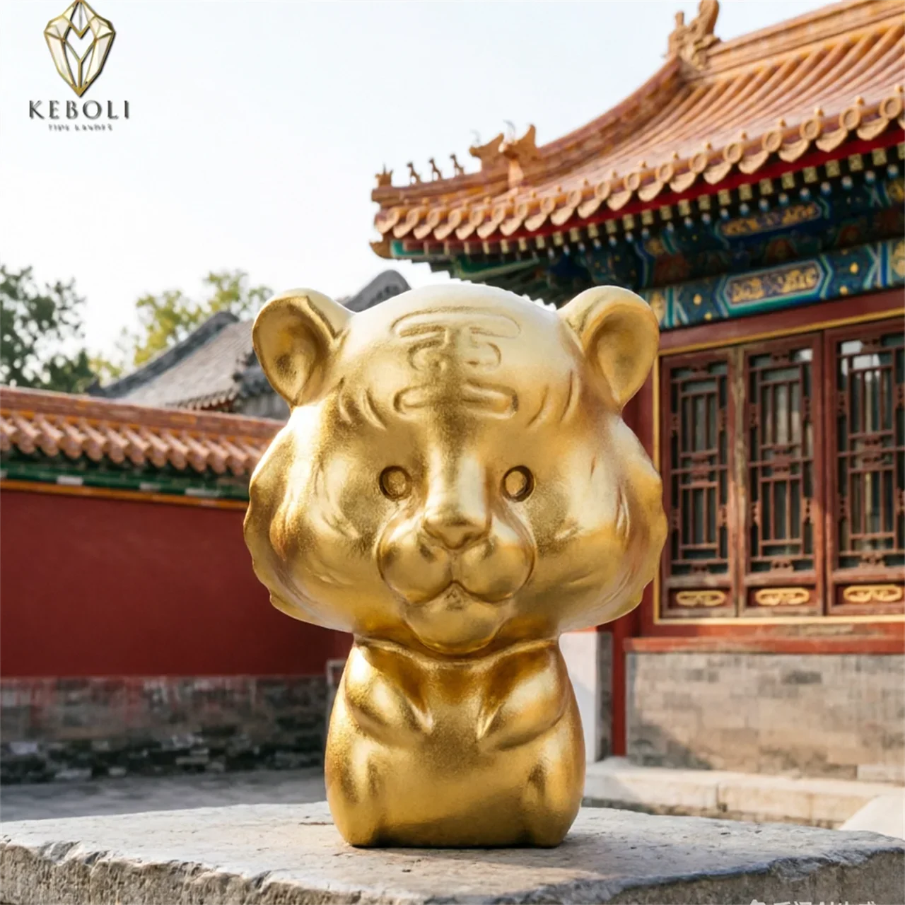 creative-golden-puppy-statue-modern-metal-art-decor-cool-gift-for-birthday-housewarming-anniversary