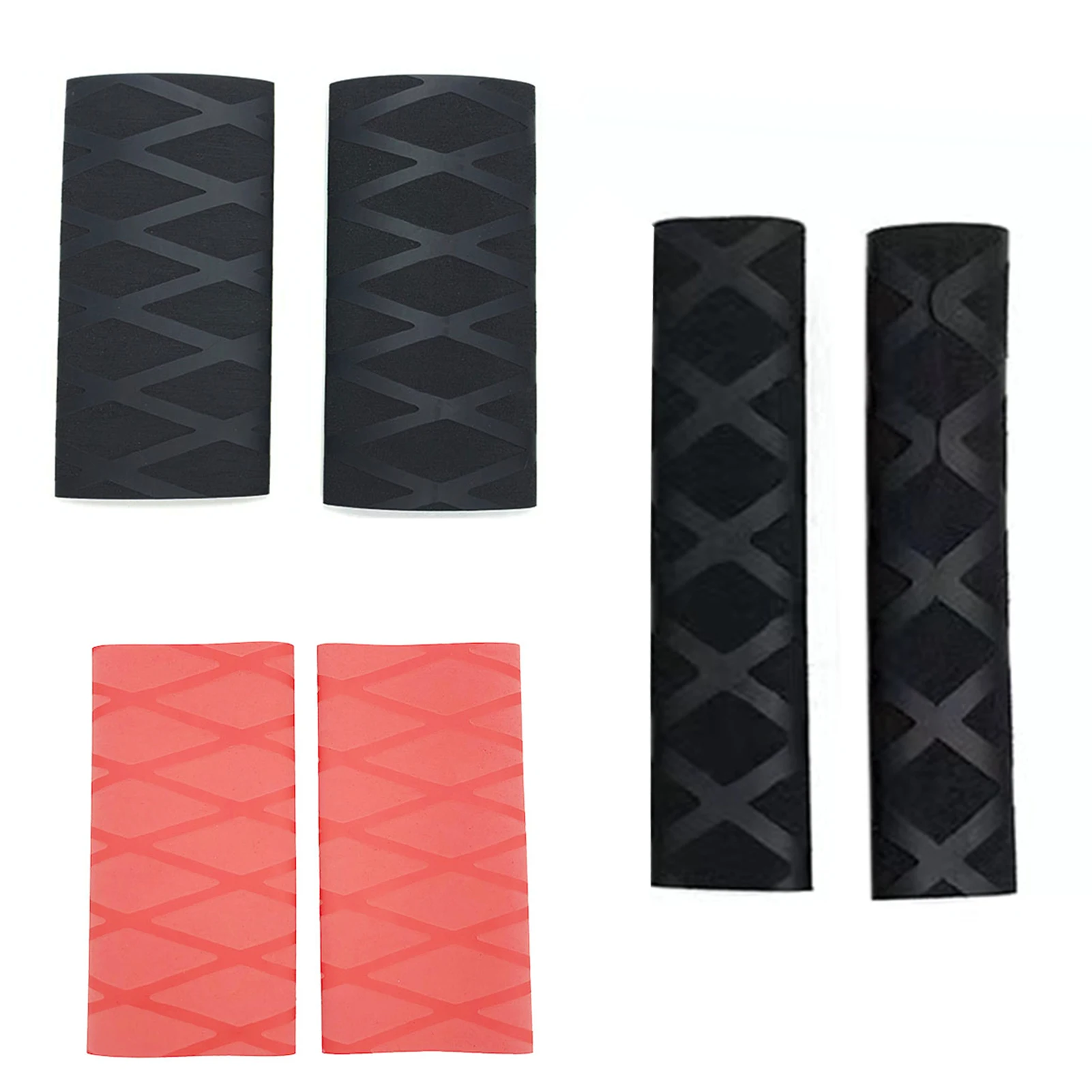 Motorcycle Heat Shrink Grips Motorcycle Handlebar Cover Brake Cover Anti-Slip Heat Shrink Sleeve Wrap Tubing For Motorcycle Grip