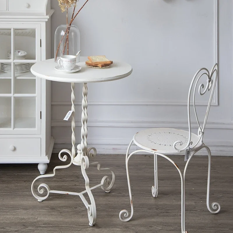 Wrought Iron Furniture Side Coffee Corner