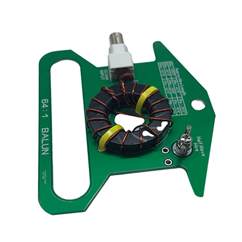 Balun-Antenne de réception à ondes courtes 64:1, sans réglage 5-35MHz