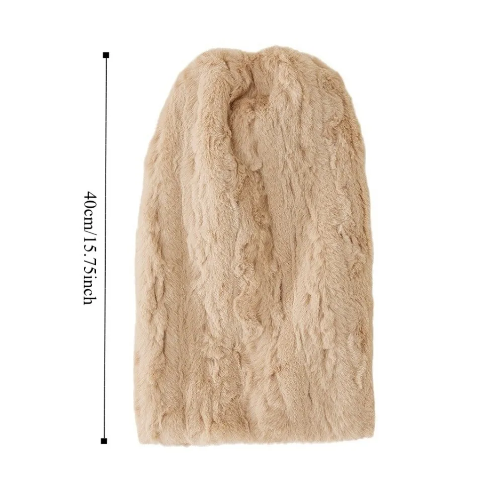 Kawaii أفخم فروي تدفئة الساق سميكة غطاء للقدم لوليتا الأحذية غطاء دافئ النمط الياباني طويل أنبوب جورب الخريف/الشتاء #6